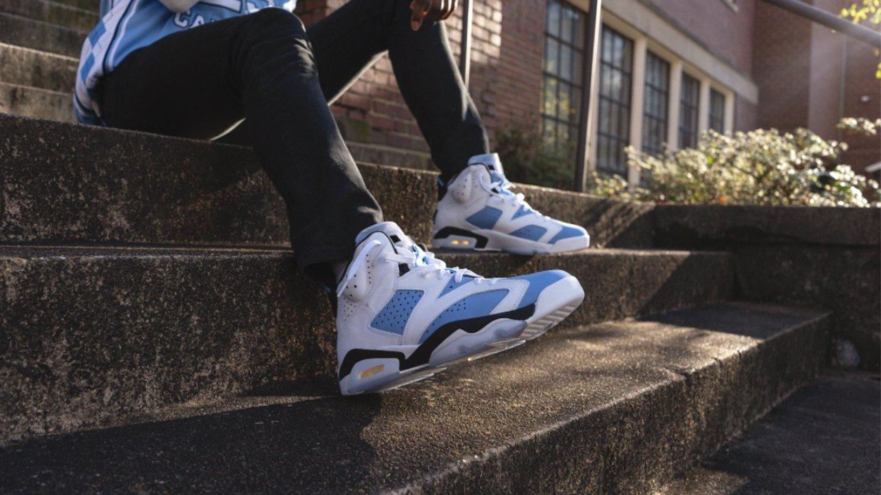 Air Jordan 6 Retro GS Washed Denim