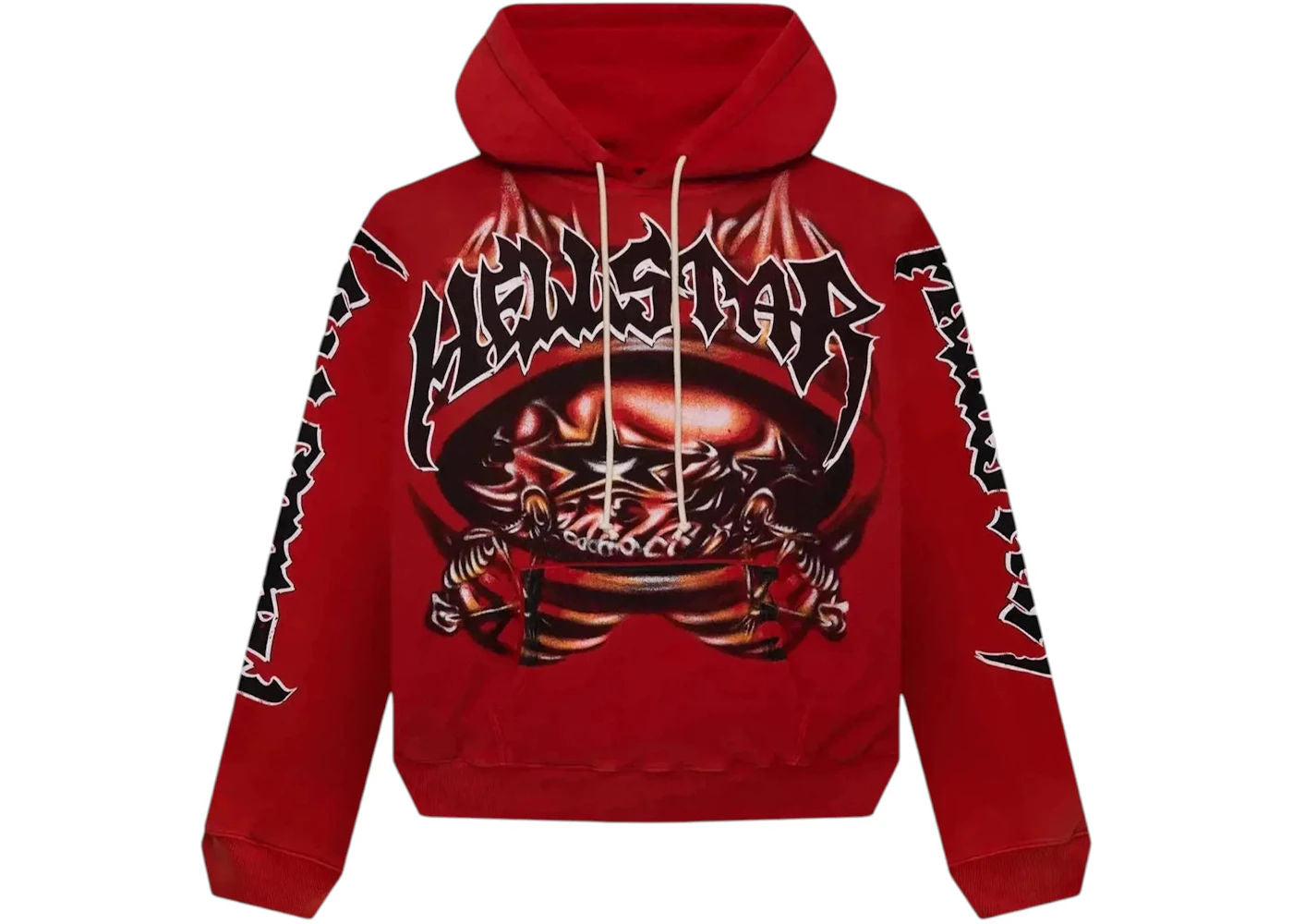 Hellstar Halloween Air Brush Hoodie Red
