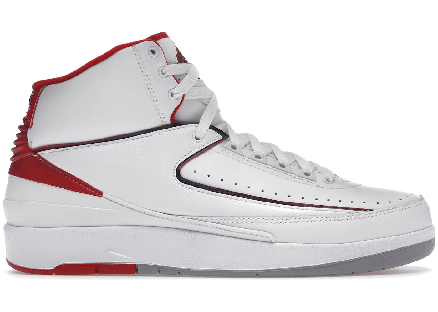 Jordan 2 Retro White Red CDP (2008) - New (No Original Box)