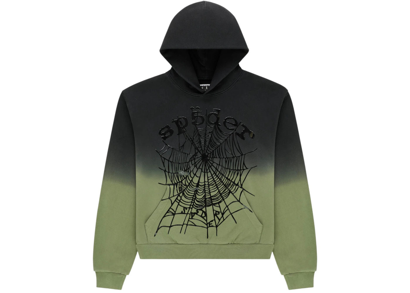 Sp5der OG Web Ombre Hoodie Black