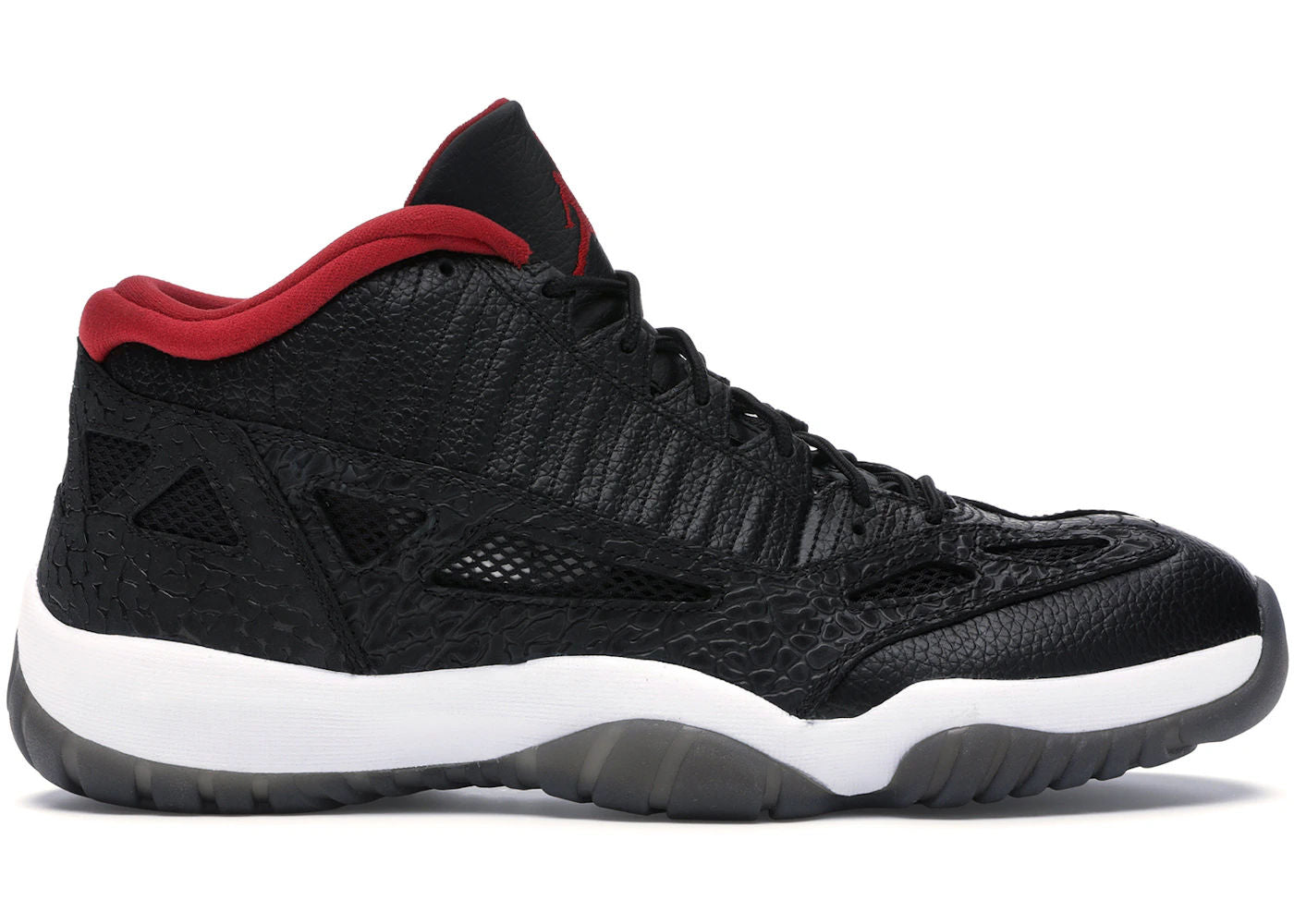Jordan 11 Retro Low IE Black Varsity Red (2011) (GS) - Pre-Owned