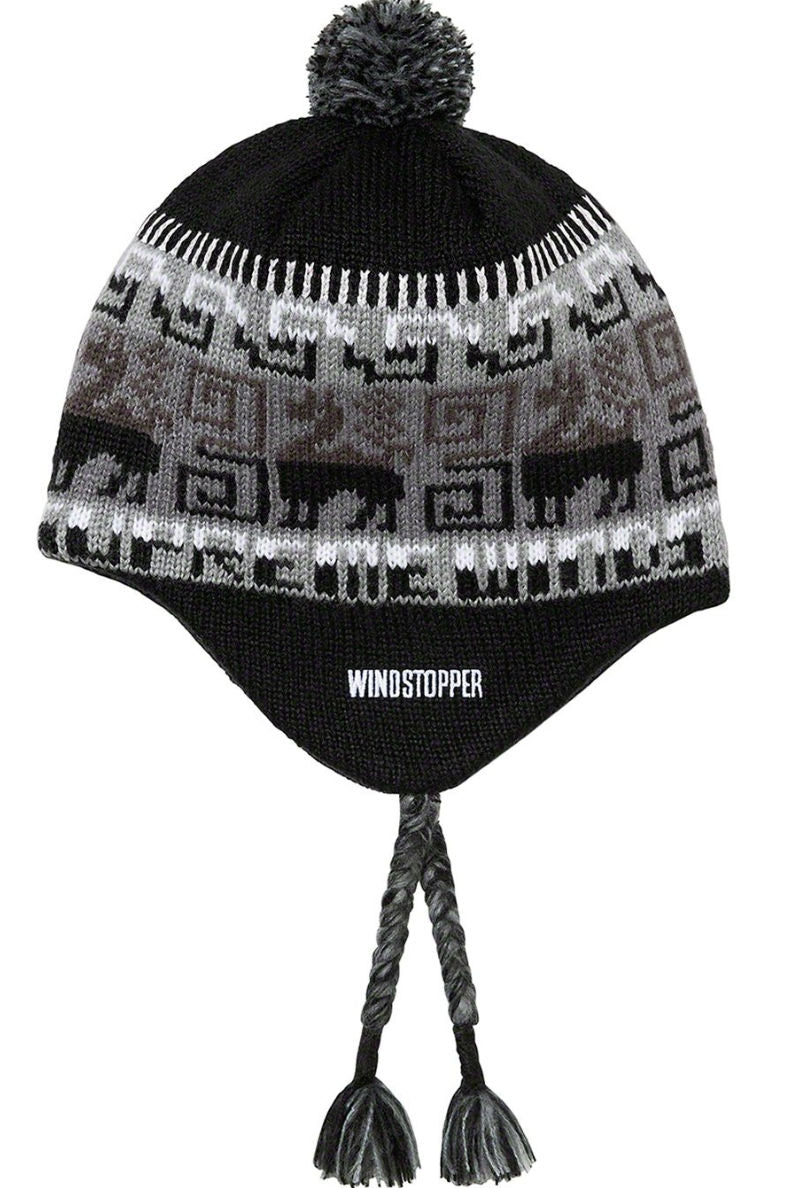 Supreme Chullo Windstopper Earflap Beanie Black