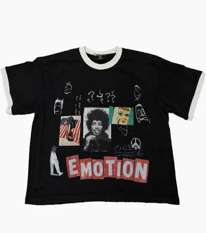 Mixed Emotion Black Static Tee