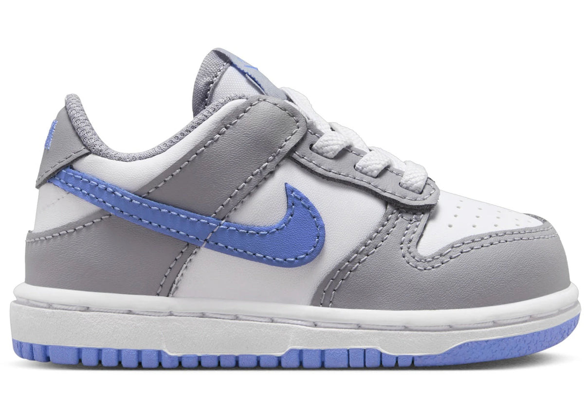 Nike Dunk Low White Cement Grey Royal Pulse (TD) - Pre-Owned