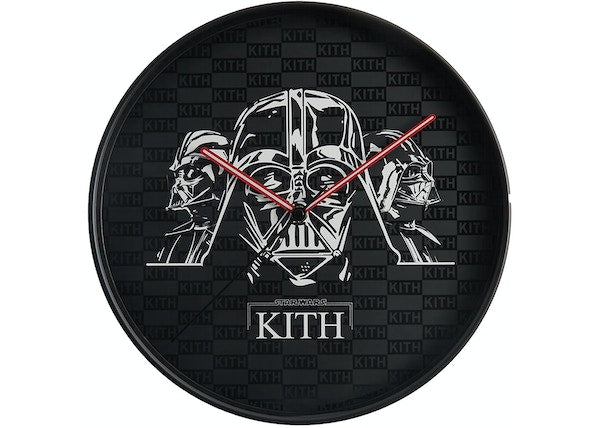 Kith x STAR WARS Darth Vader Wall Clock Black