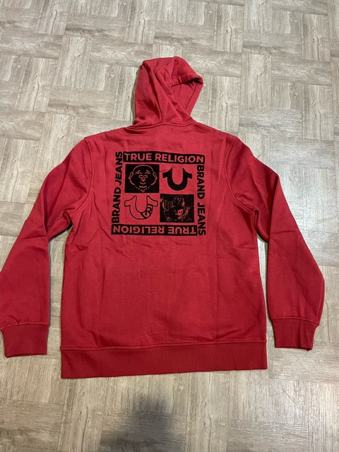 True good Religions red hoodie