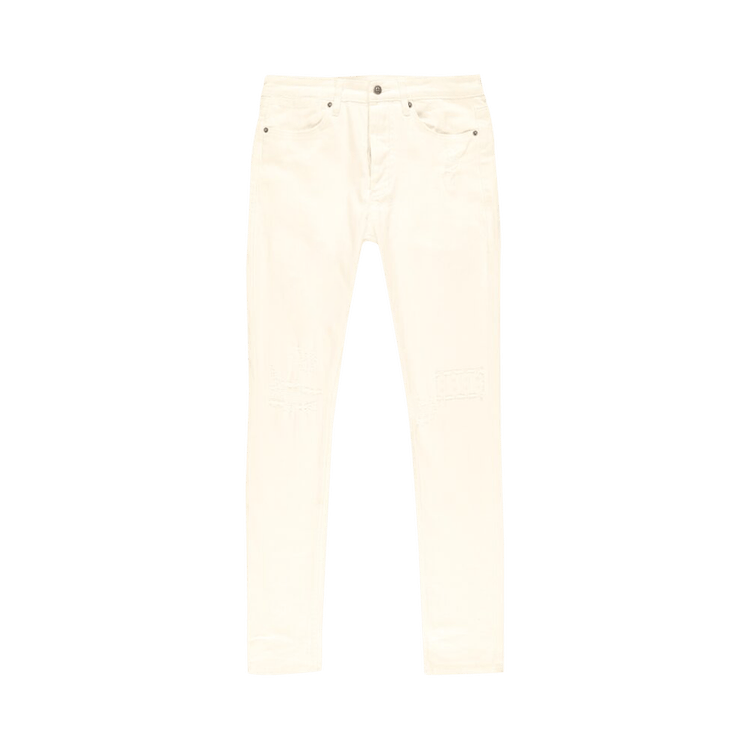 Ksubi Van Winkle Skinny Fit Jeans 'Whiteout'