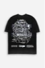 Even From A Dark Place American Classic Oversized Tee in Vintage Black