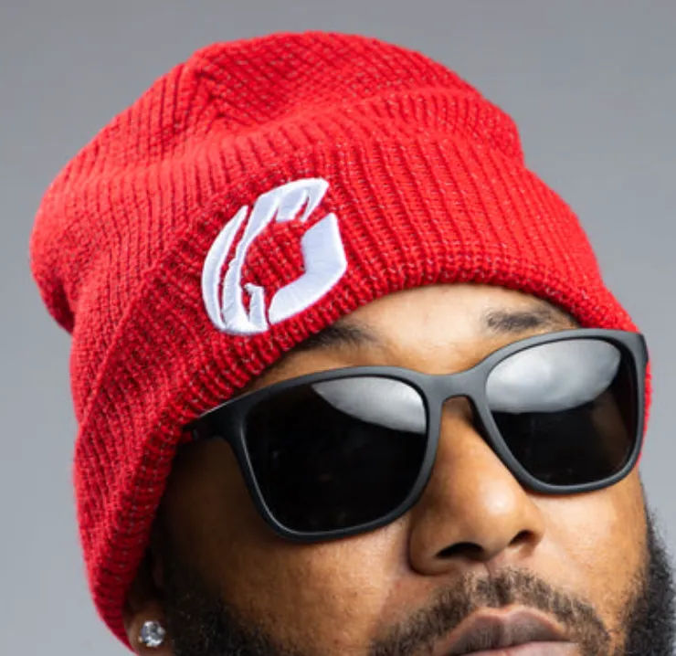Grimey "Red Rose" 3M Beanie