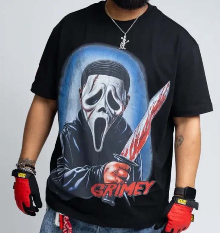 Grimey "Ghostface" Black Tee