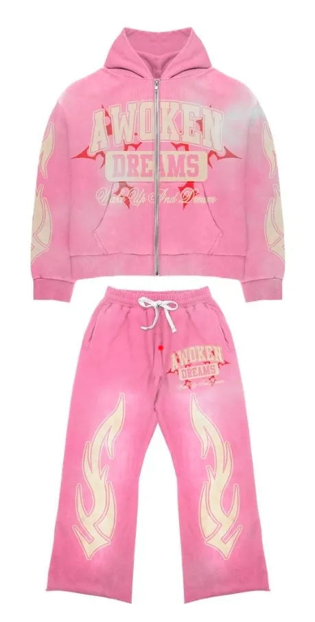 Awoken Dreams Sweatsuit  OG Set Pink