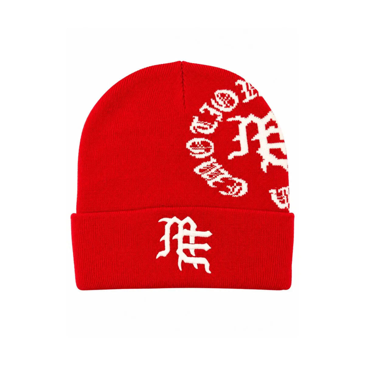 Mixed Emotion Red "Logo" Beanie