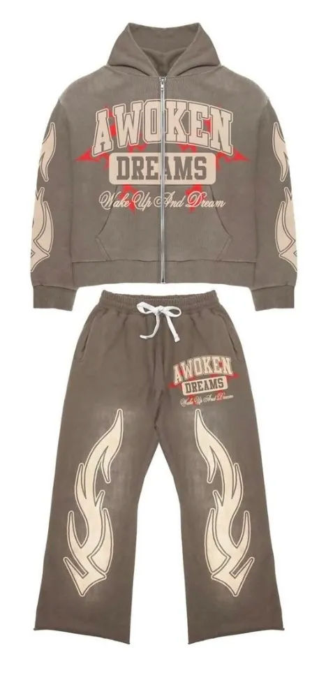Awoken Dreams Sweatsuit  OG Set Grey