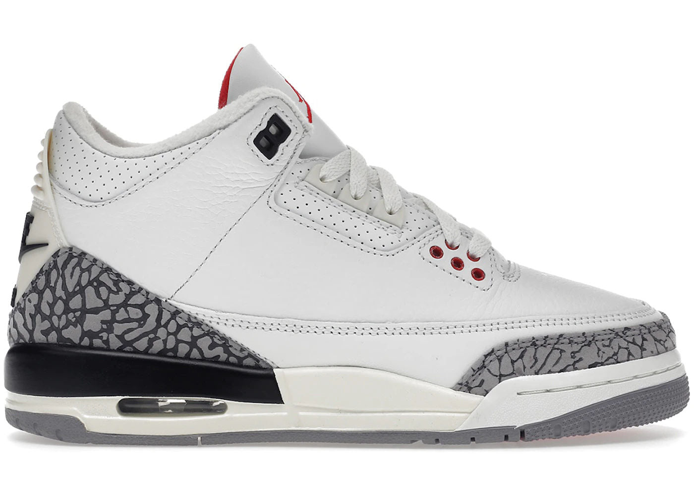 Jordan 3 Retro White Cement Reimagined (GS) - Pre-Owned (No original box)