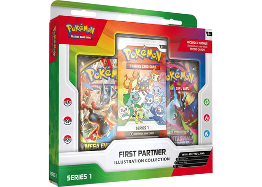 2026 Pokémon First Partner Illustration Collection Series 1 Box