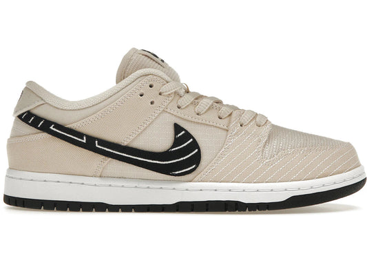Nike SB Dunk Low Albino & Preto - Pre-Owned (No original box)