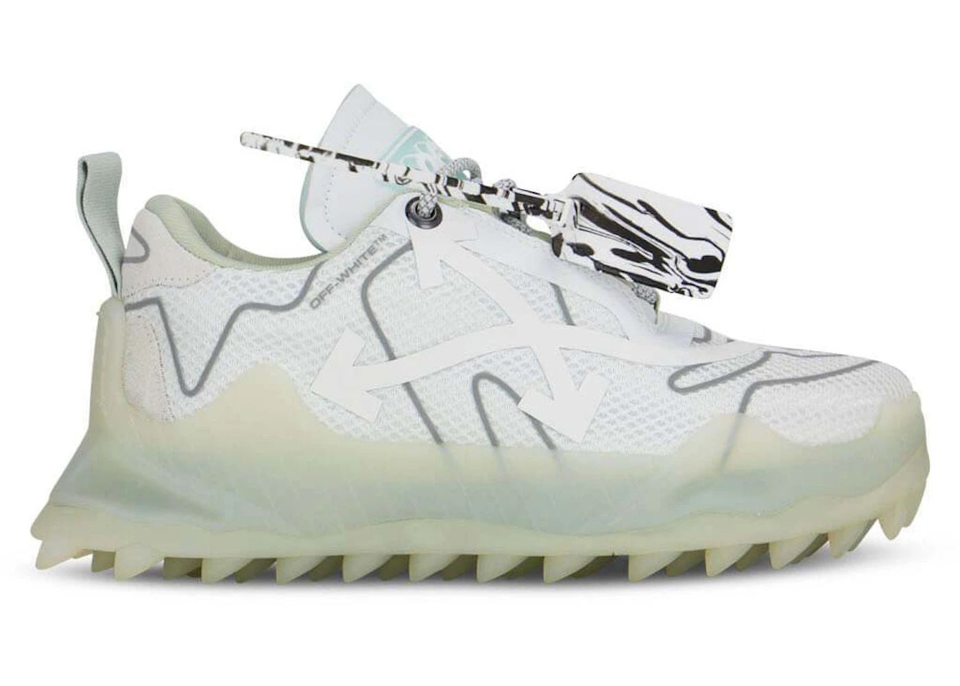 OFF-WHITE Odsy-1000 White/SIlver SS21 - Pre-Owned