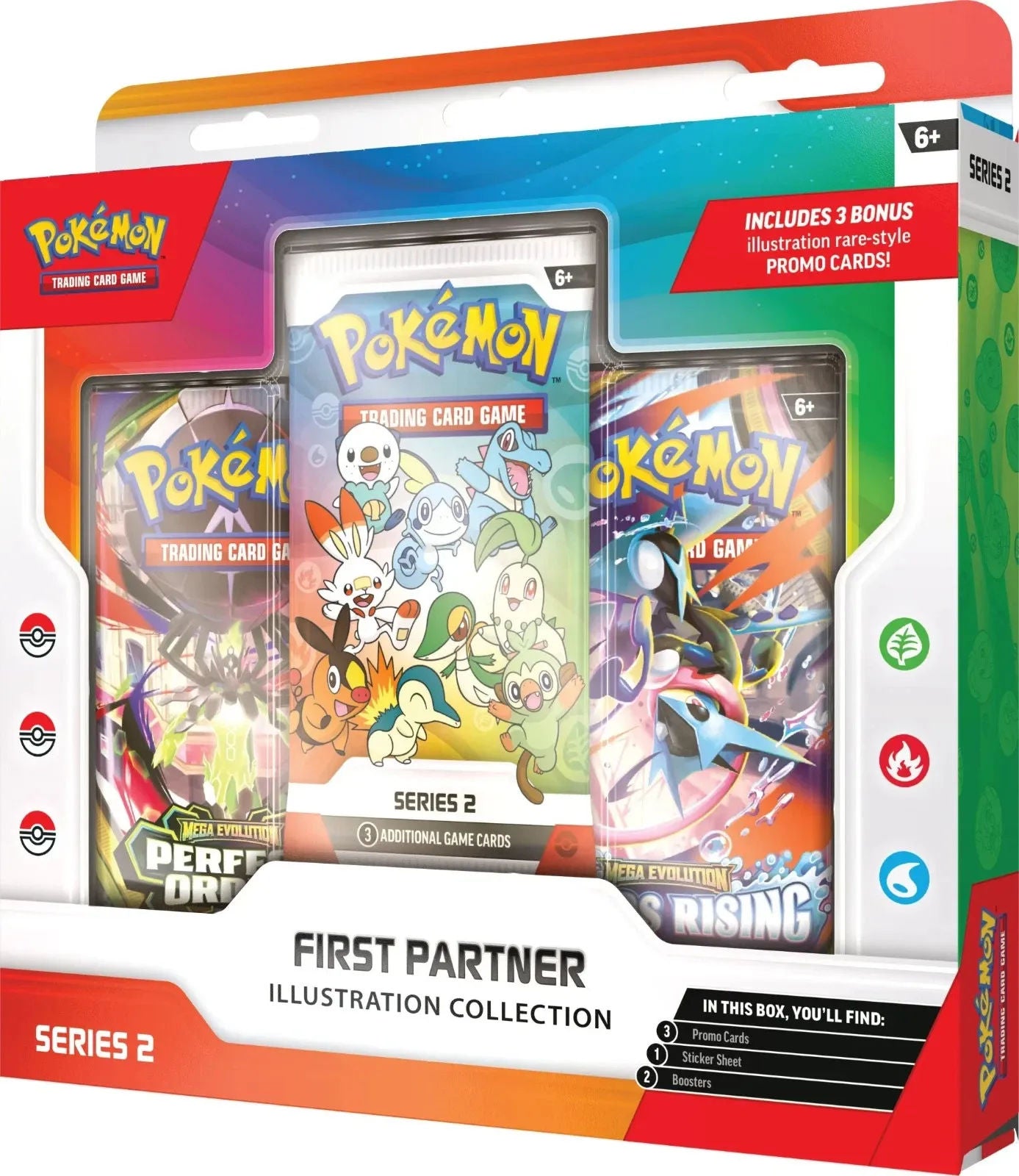Pokemon Mega Evolution First Partner Illustration Collection Box Series 2