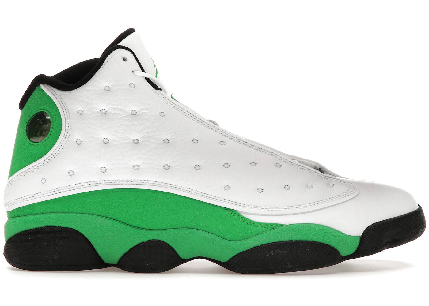 Jordan 13 Retro White Lucky Green - Pre-Owned