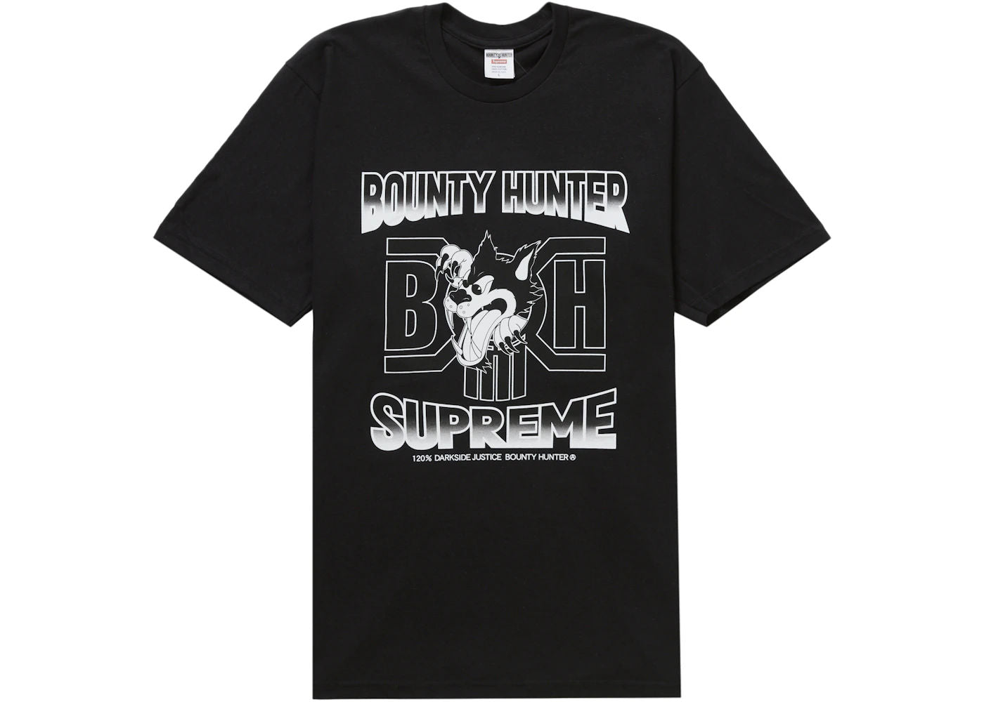 Supreme Bounty Hunter Wolf Tee Black - Pre-Owned