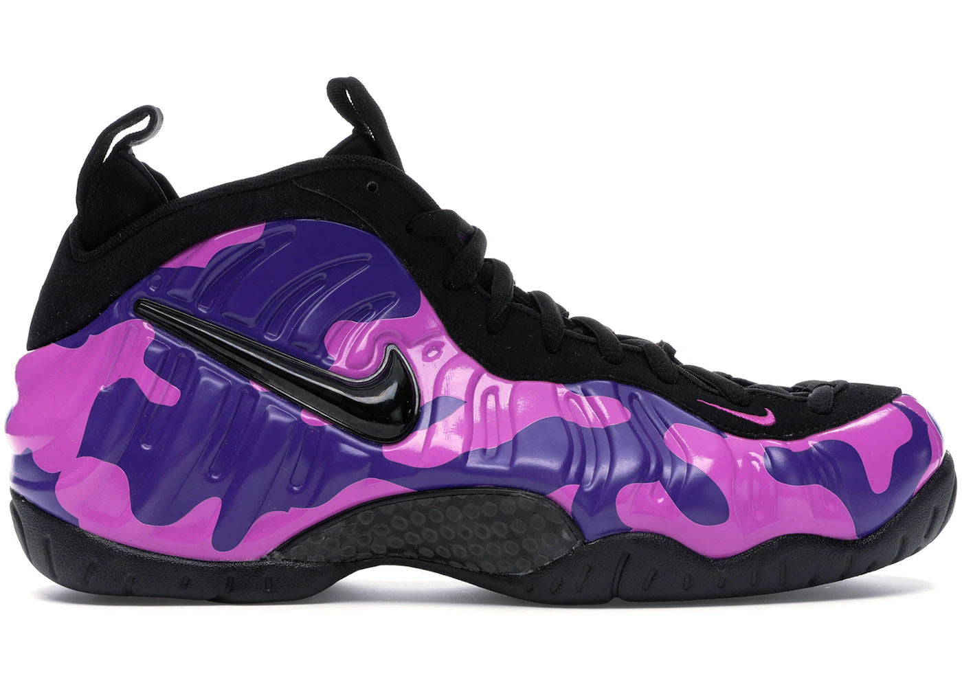 Nike Air Foamposite Pro Purple Camo - New (Damaged Box)
