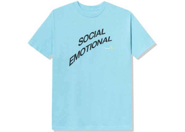 Anti Social Social Club x BGCMLA Social Emotional Tee Blue