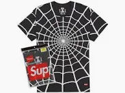 Supreme Spider-man Tee Black (2-Pack)