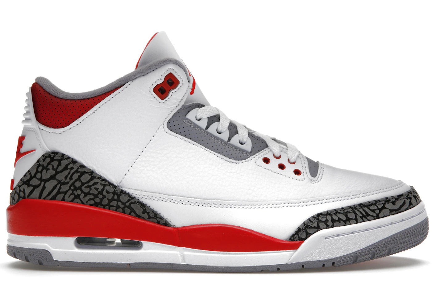 Jordan 3 Retro Fire Red (2022) - Pre-Owned (No original box)
