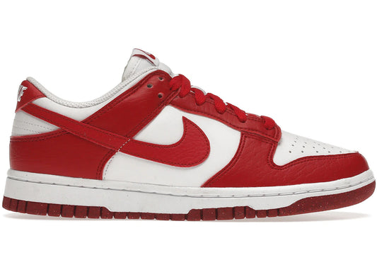 Nike Dunk Low Next Nature White Gym Red (Women's) - Pre-Owned (No original box)