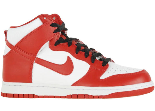 Nike Dunk High White Varsity Red (2009) - Pre-Owned (No original box)