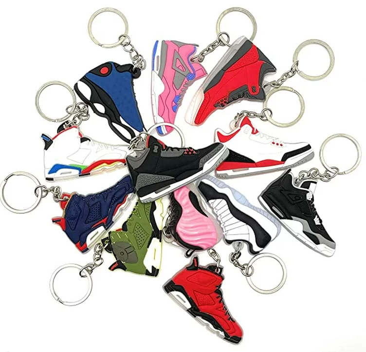 Standard 2D Sneaker Keychain