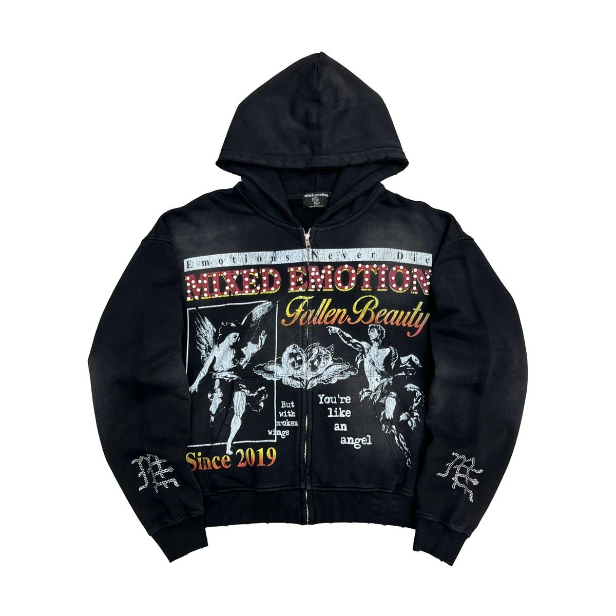 Mixed Emotion "Broken Wings" Hoodie