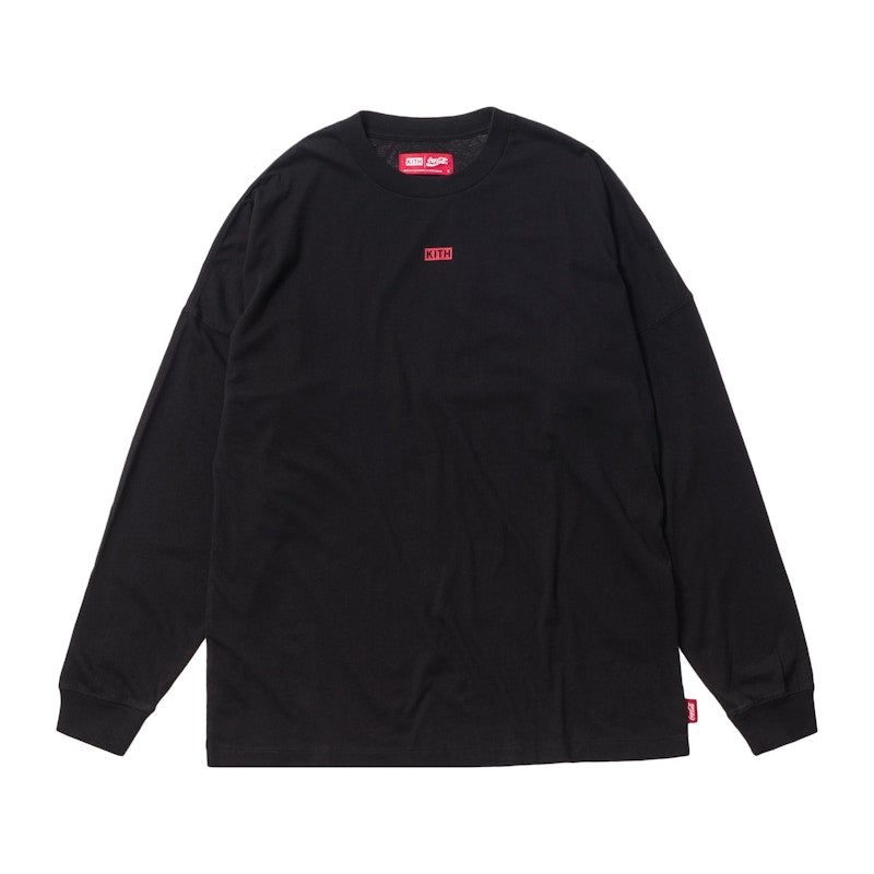 Kith Women x Coca-Cola Graphic L/S Black