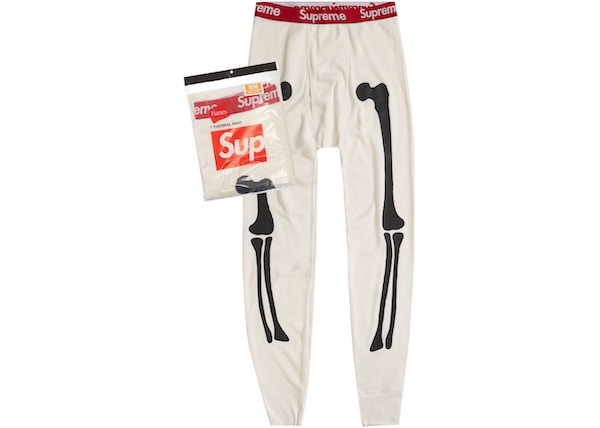 Supreme Hanes Bones Thermal Pant (1 Pack) Natural