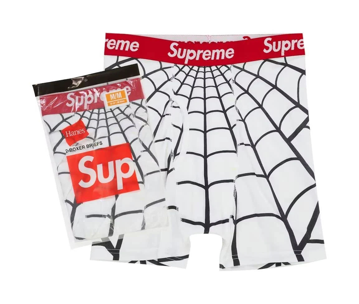 Supreme Spider-man Boxers White (2-Pack)