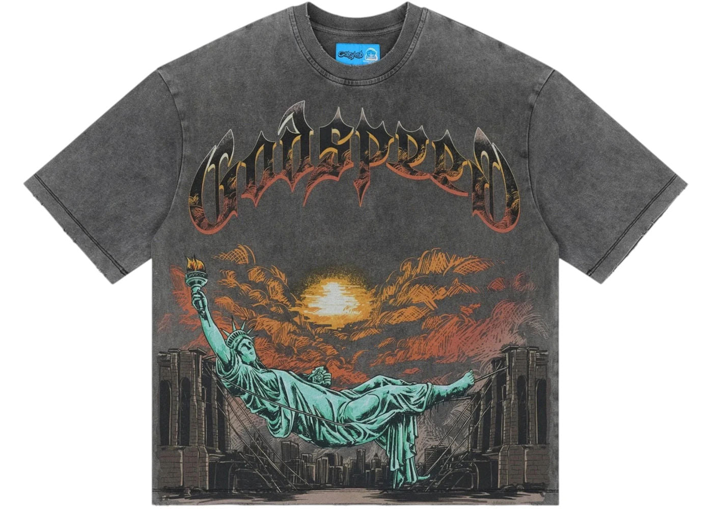 Godspeed Burnt Bridges II NG T-shirt Grey