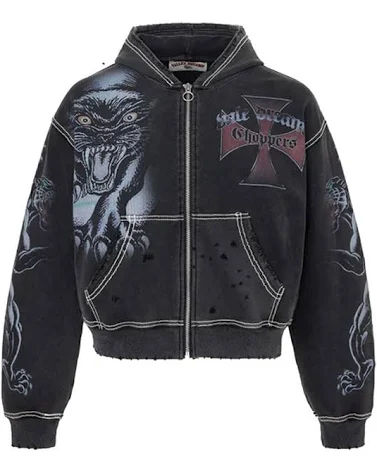 Vale Forever Hardy Boyz Zip-Up Hoodie