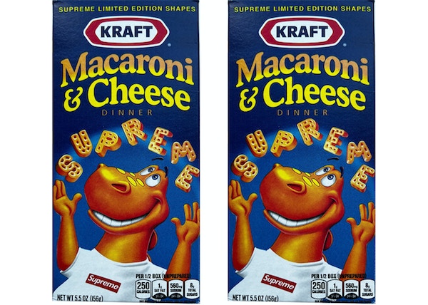 Supreme Kraft Macaroni & Cheese - One Box (Not Fit For Human Consumption)