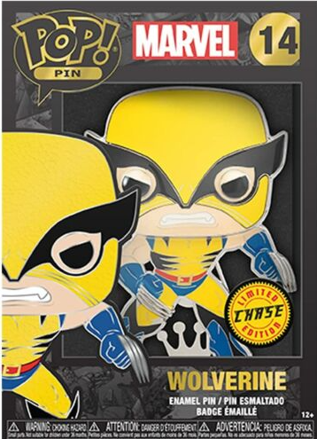 Funko Pop! Pin Marvel X-Men Wolverine Chase