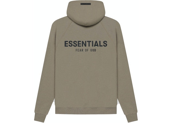 Fear of God Essentials Pull-Over Hoodie (SS21) Taupe