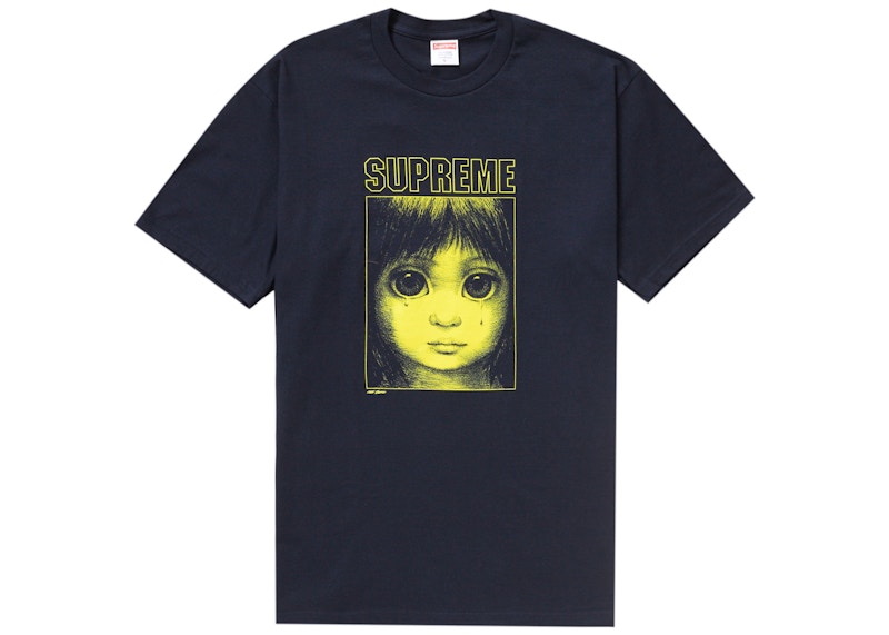 Supreme Margaret Keane Teardrop Tee Navy